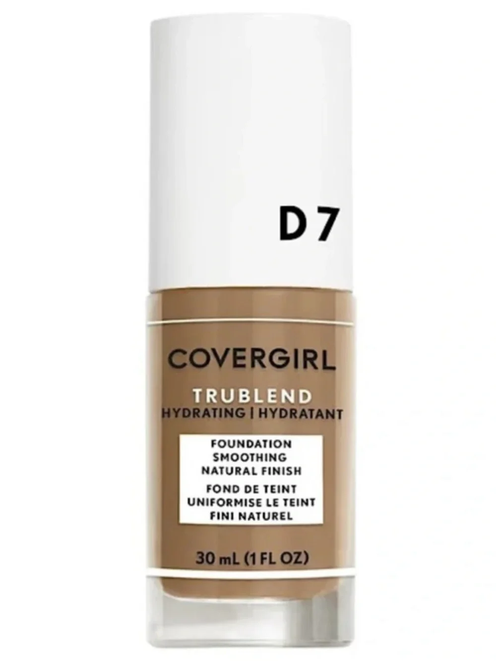 3/$12 CoverGirl D7 Soft Sable TruBlend Hydrating Natural Finish Foundation 1oz